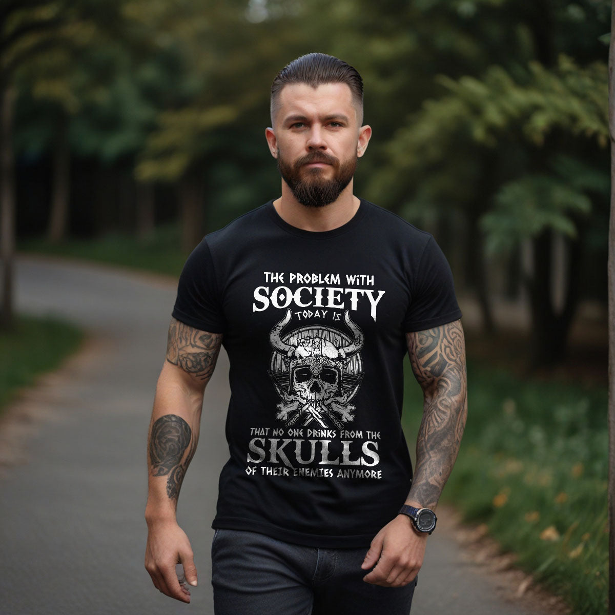 Viking Nordic Valhalla Viking T Shirt