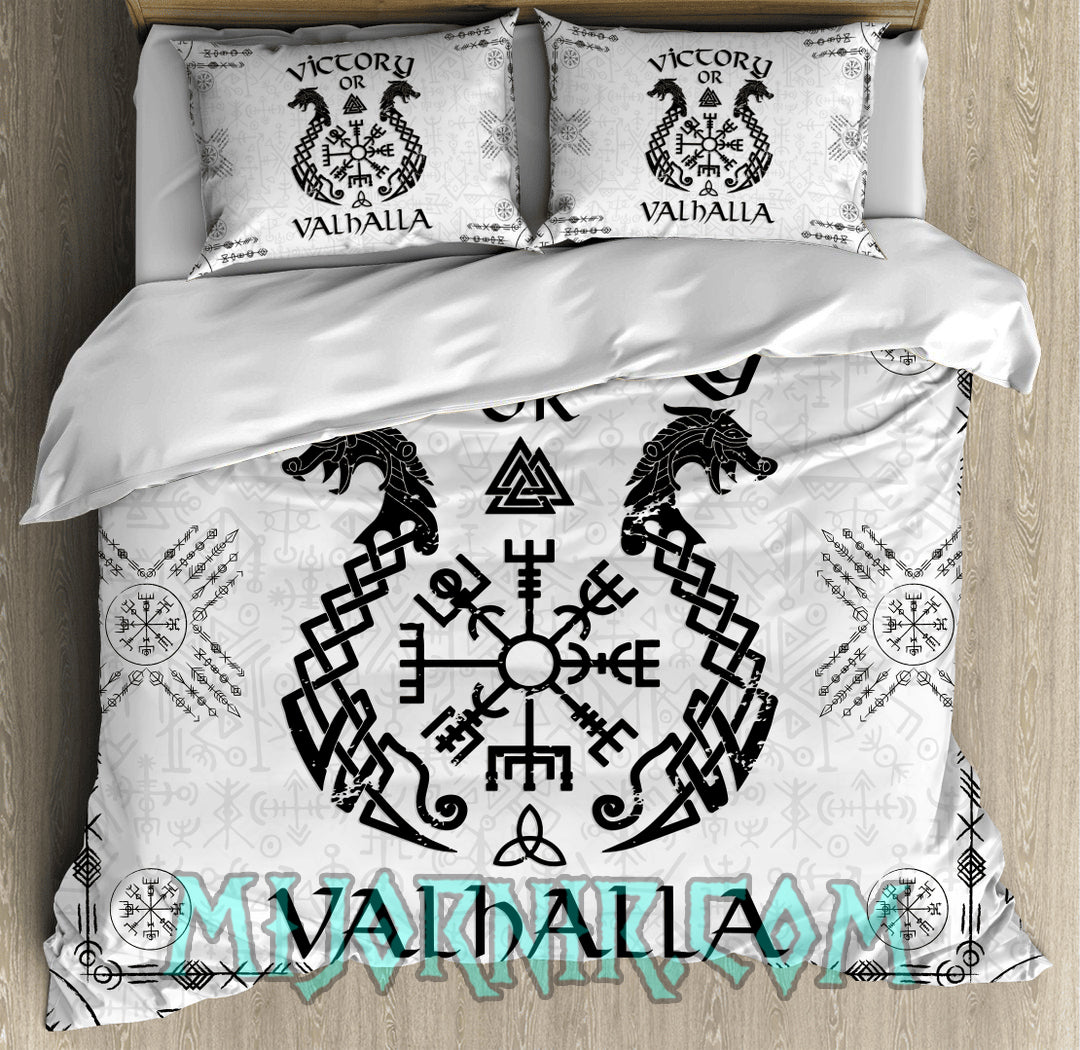 Victory or Valhalla - Viking Duvet Cover