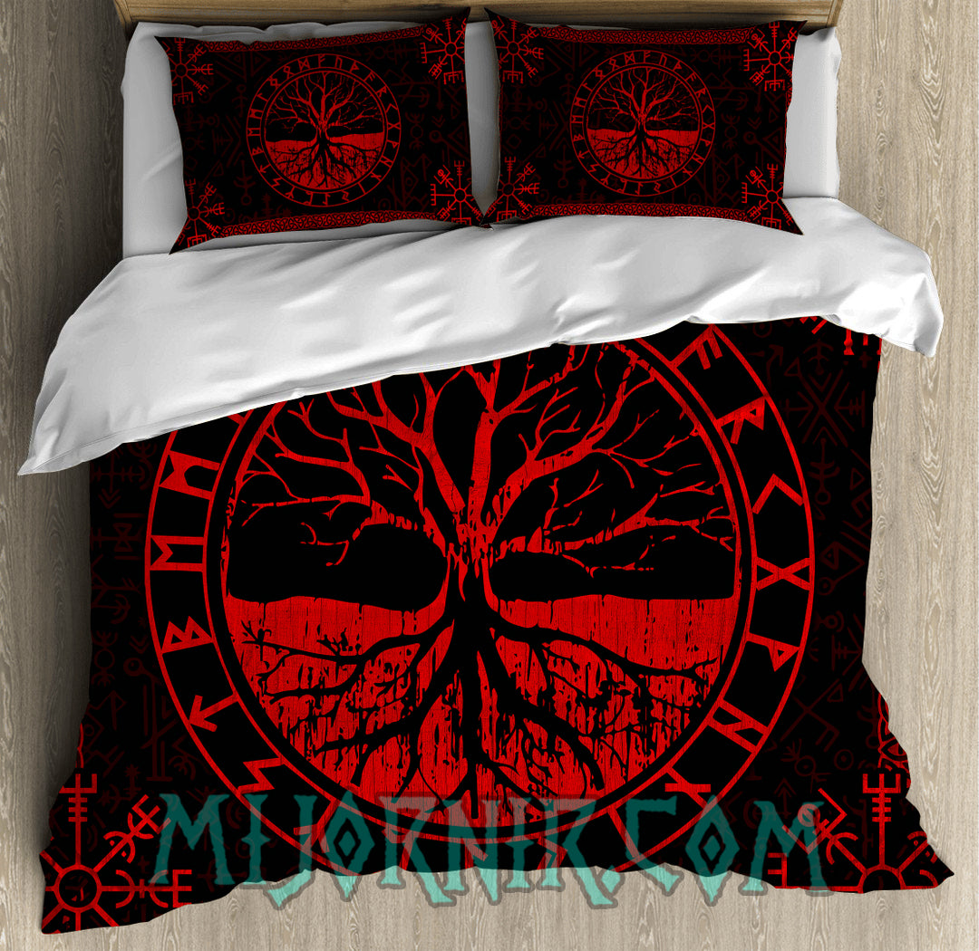 Yggdrasil - Tree of Life Viking Duvet Cover