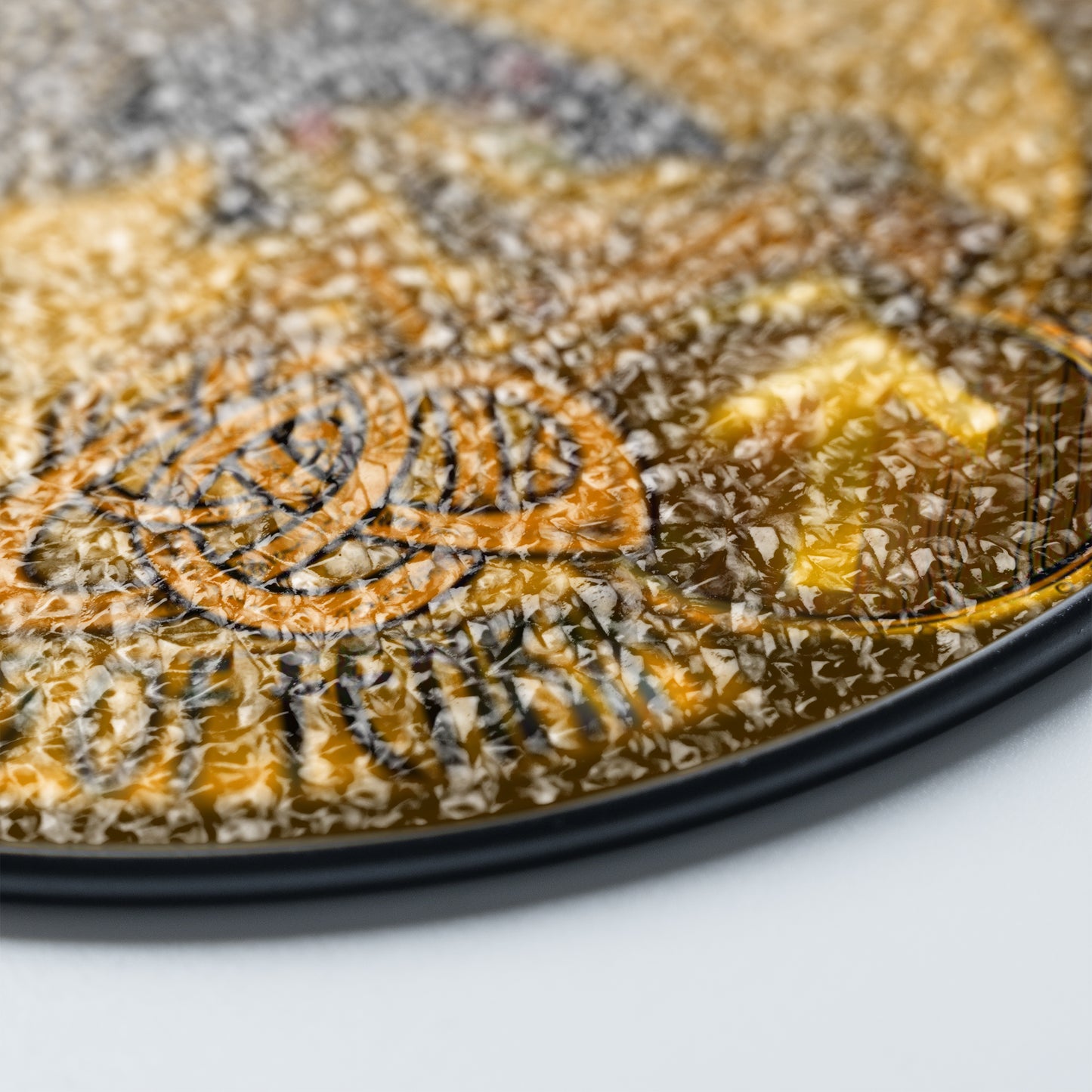 The Binding of Fenrir - Viking Stained Glass Hanging Ornament