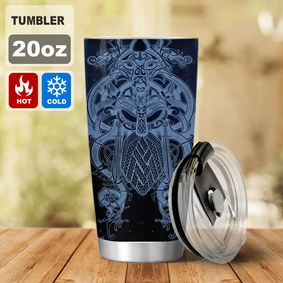 Mijonir Norse Mythology Tumbler