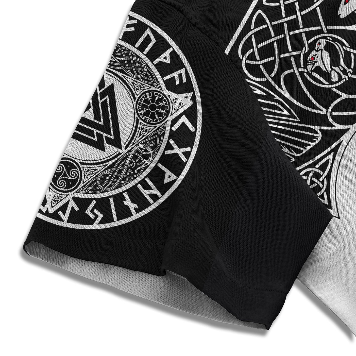 Nordic Wolves Compass – Hawaii Shirt