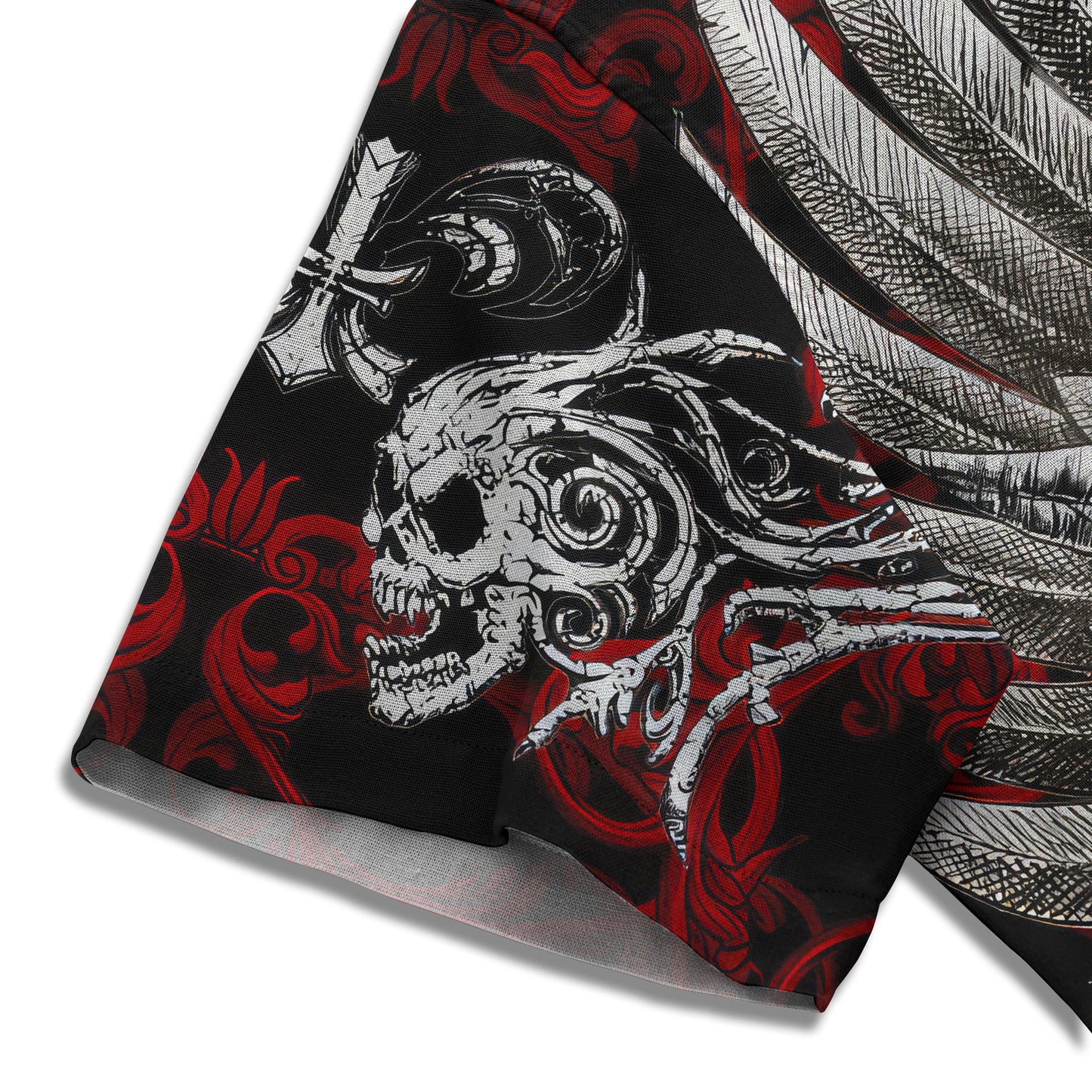 Scarlet Viking Warrior – Hawaii Shirt