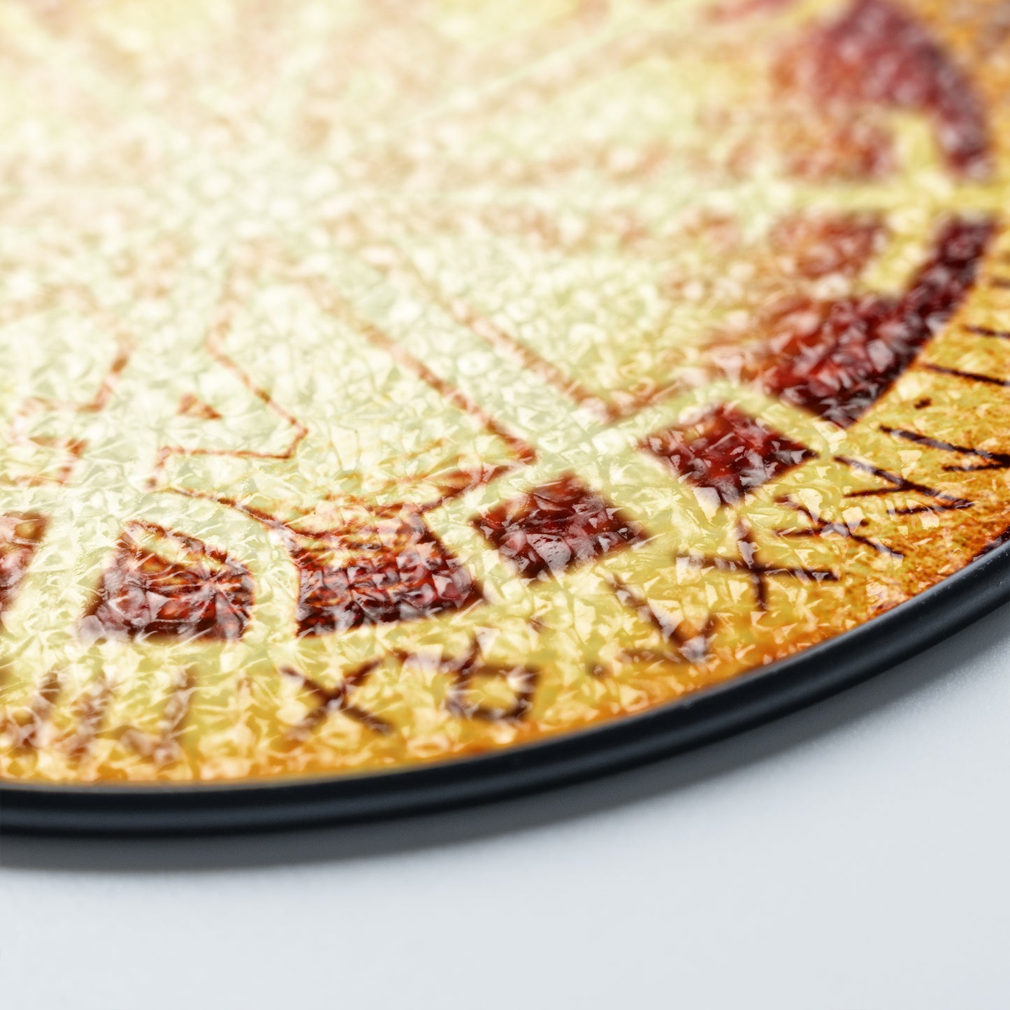 Vegvisir Rune Shield - Viking Stained Glass Hanging Ornament