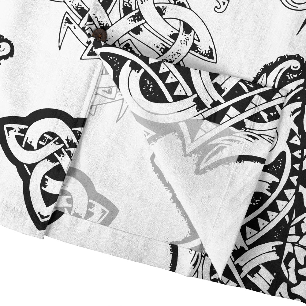 Nordic Skull Raven – Hawaii Shirt