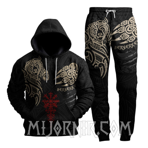 Viking Berserker Spirit - Viking Hoodie Set