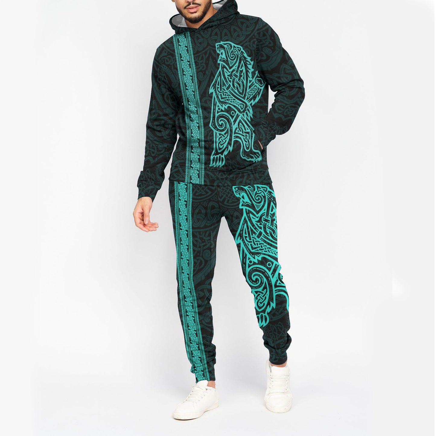 Berserker Bear - Viking Hoodie Set