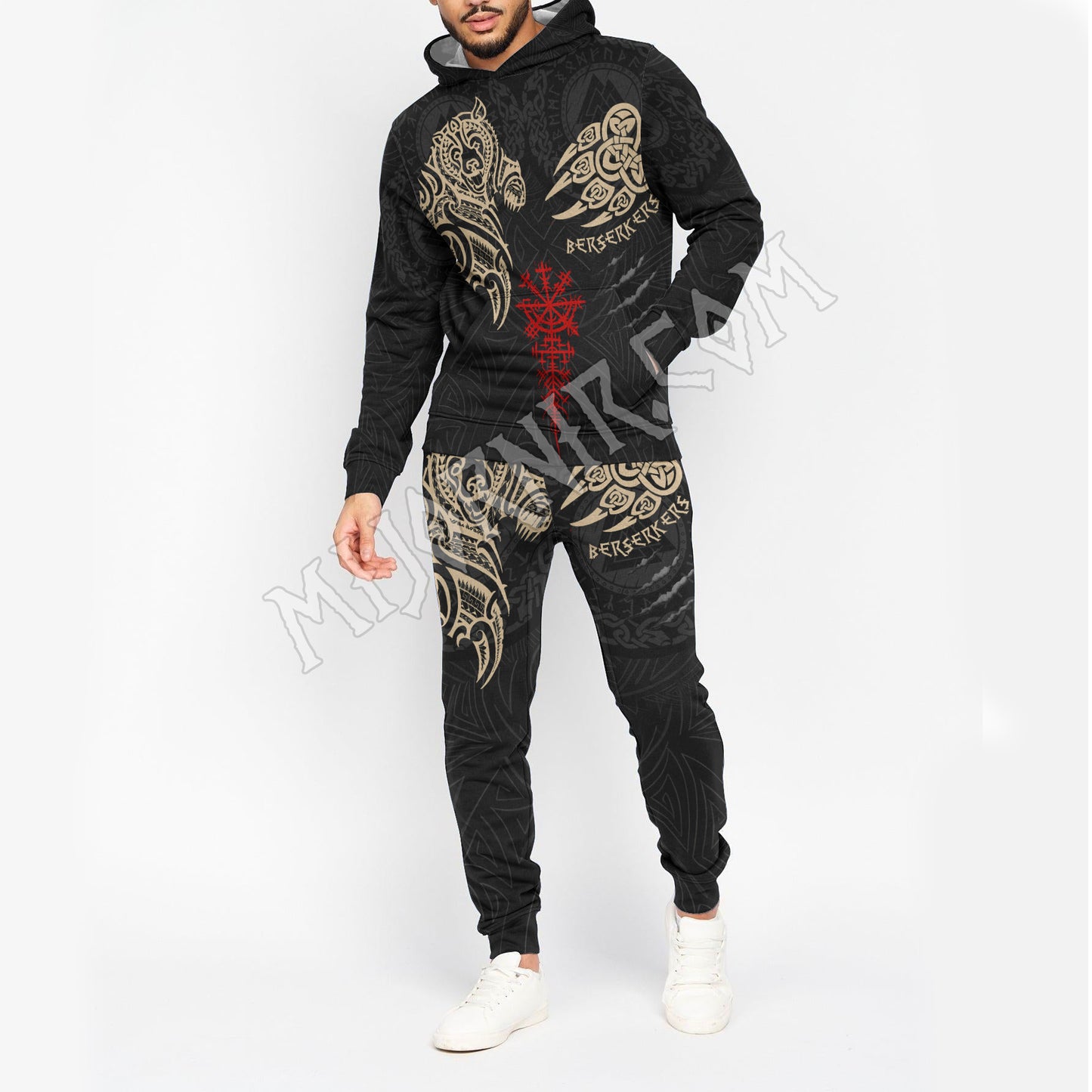 Viking Berserker Spirit - Viking Hoodie Set
