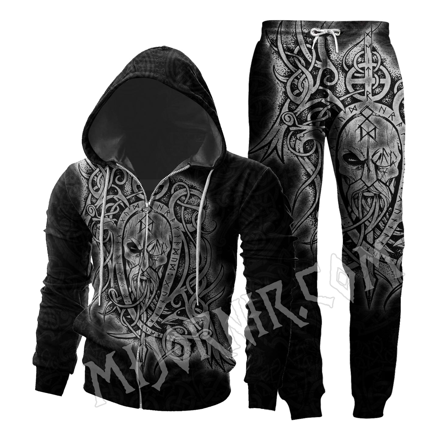 Odin’s Gaze - Viking Hoodie Set