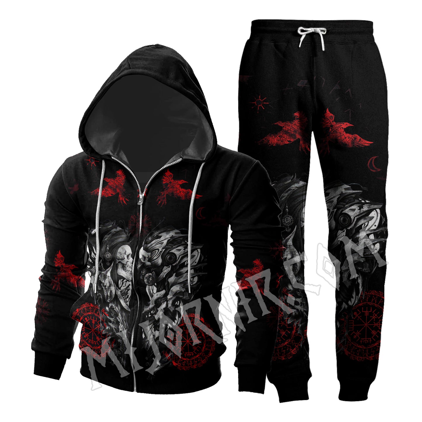 Ravens of Odin - Viking Hoodie Set