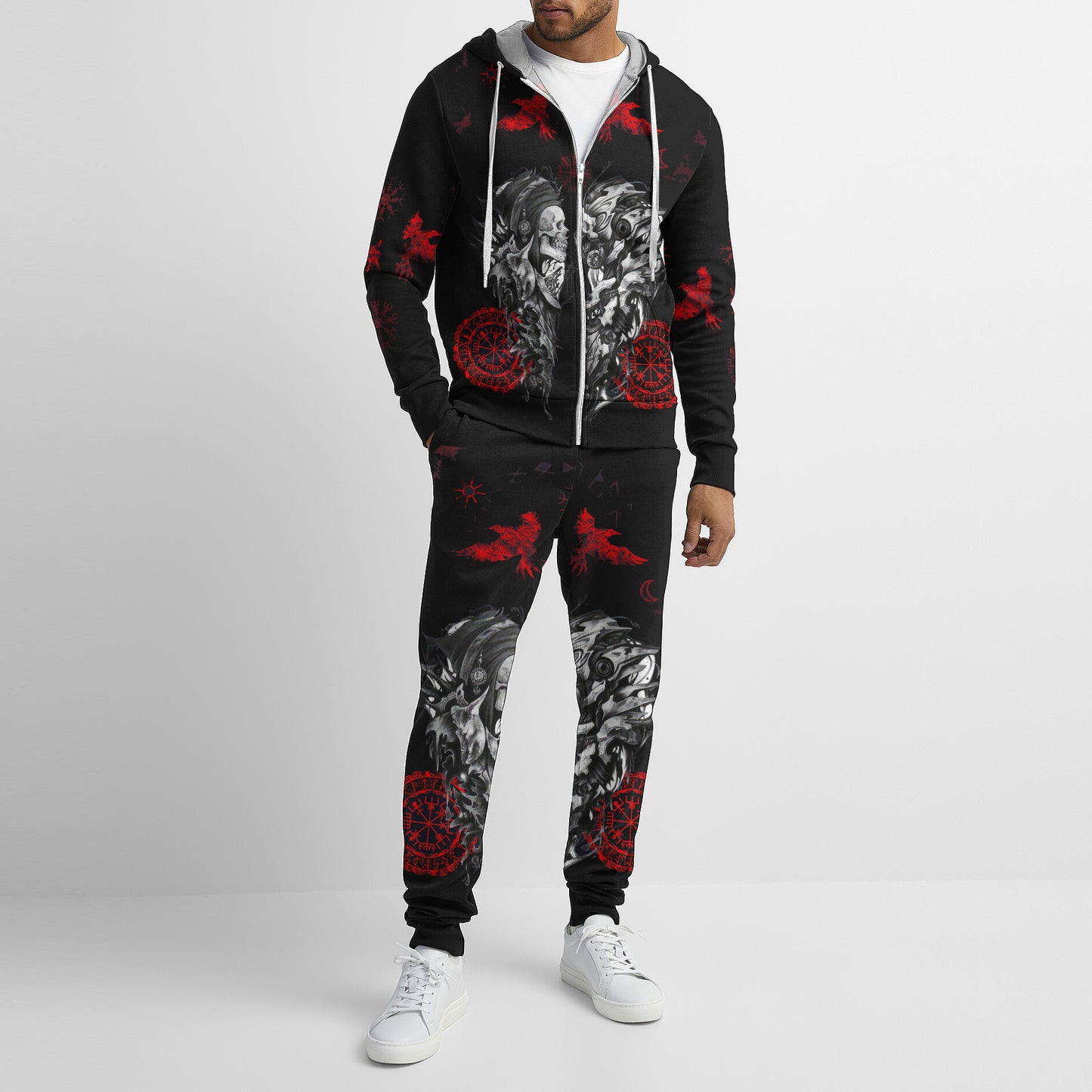 Ravens of Odin - Viking Hoodie Set