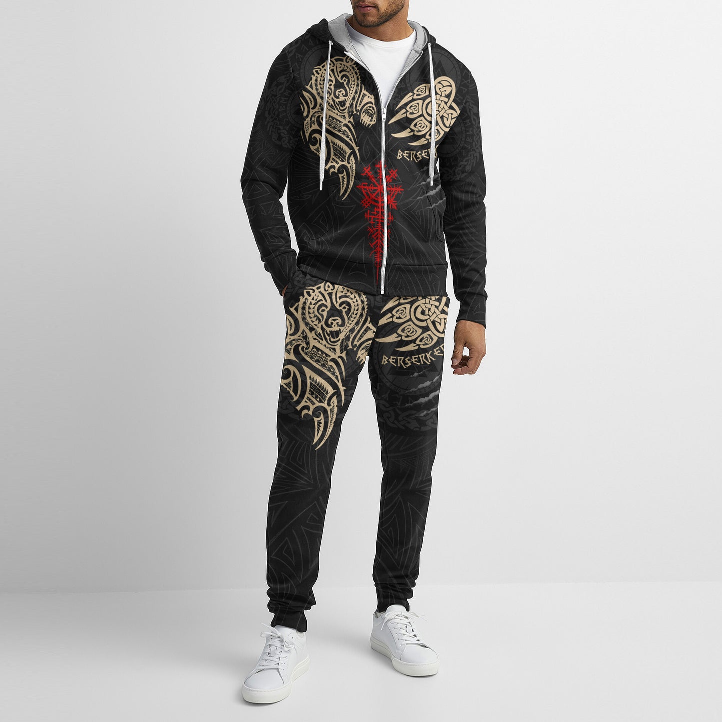 Viking Berserker Spirit - Viking Hoodie Set