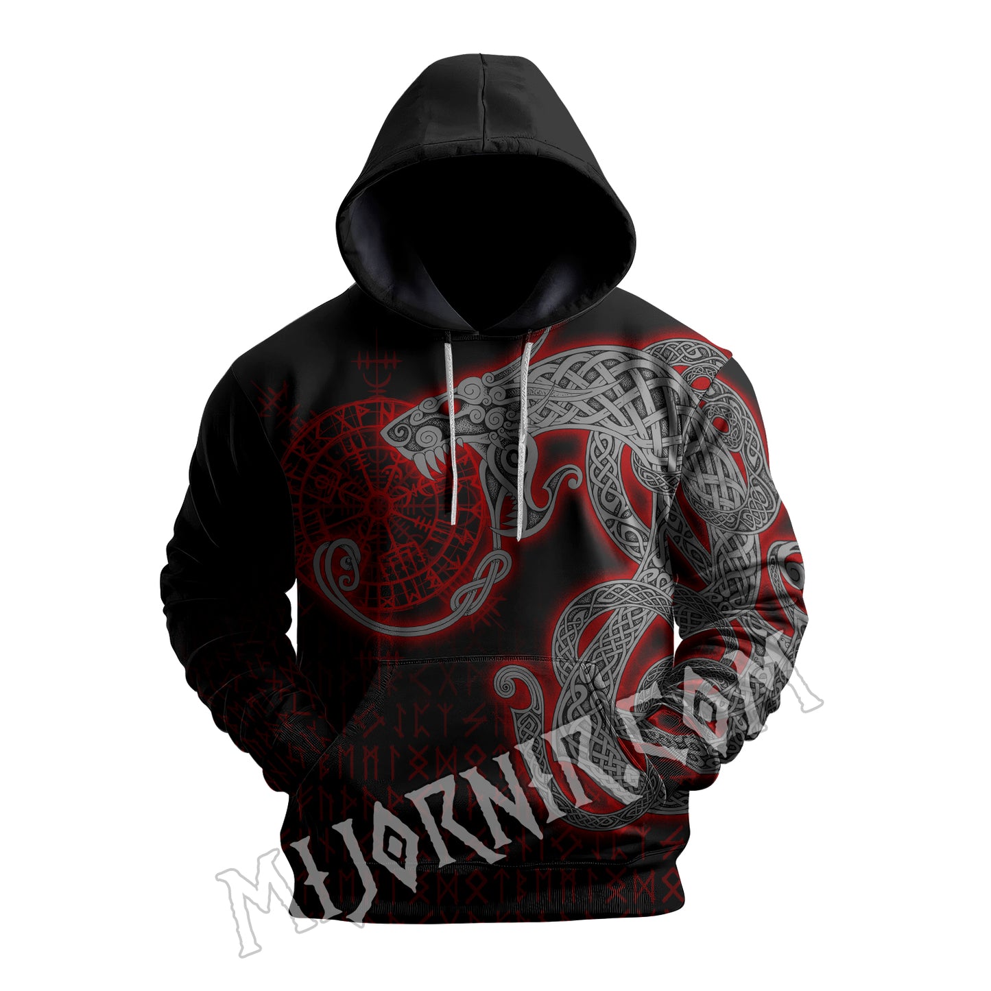 Jörmungandr Serpent - Viking Hoodie Set