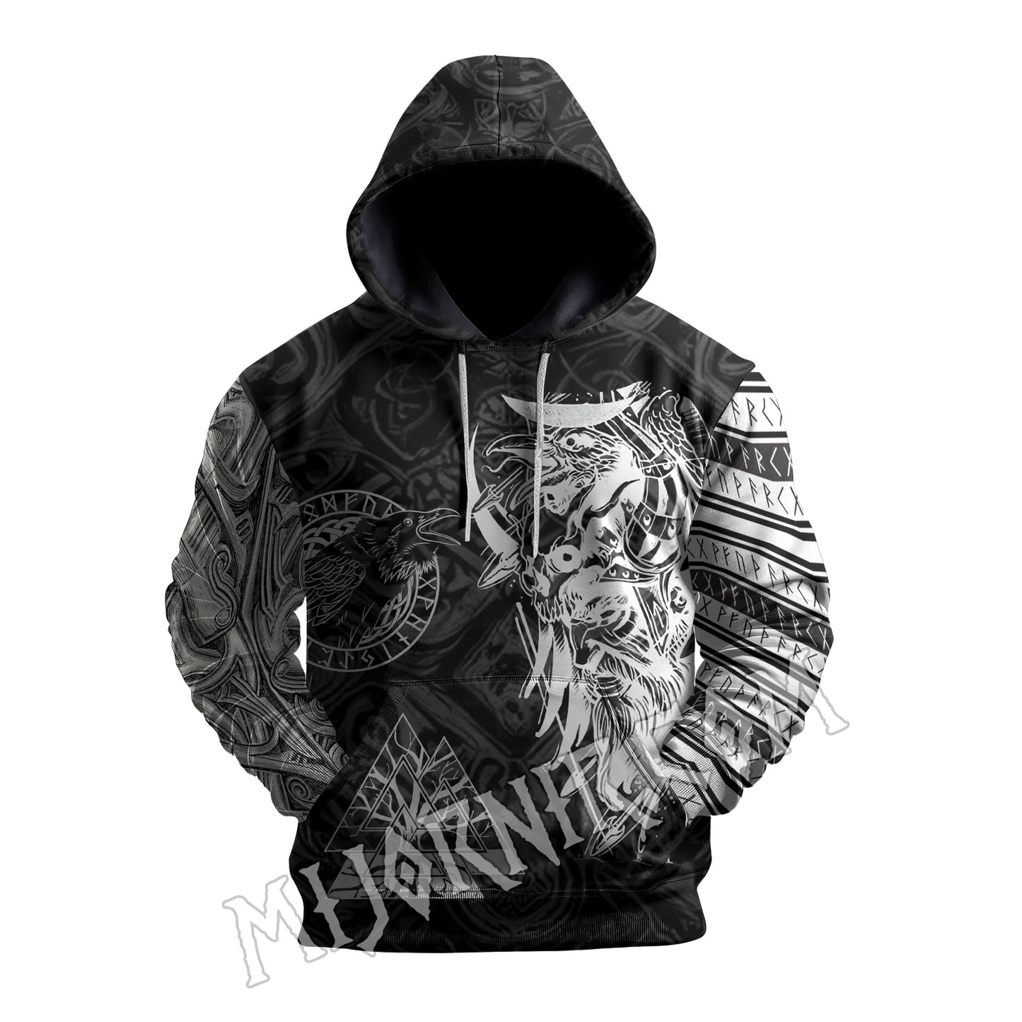 Odin's Embrace - Viking Hoodie Set