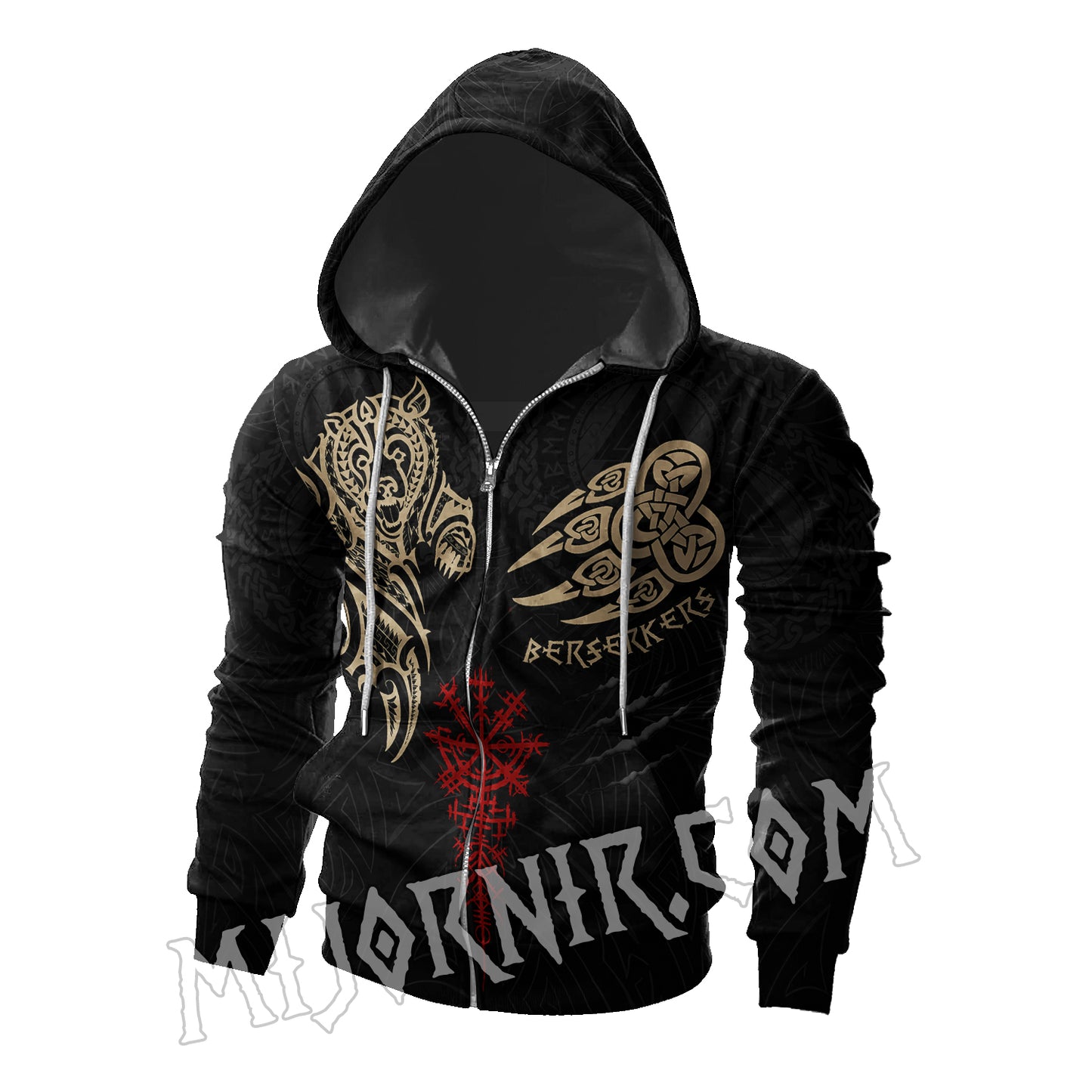 Viking Berserker Spirit - Viking Hoodie Set