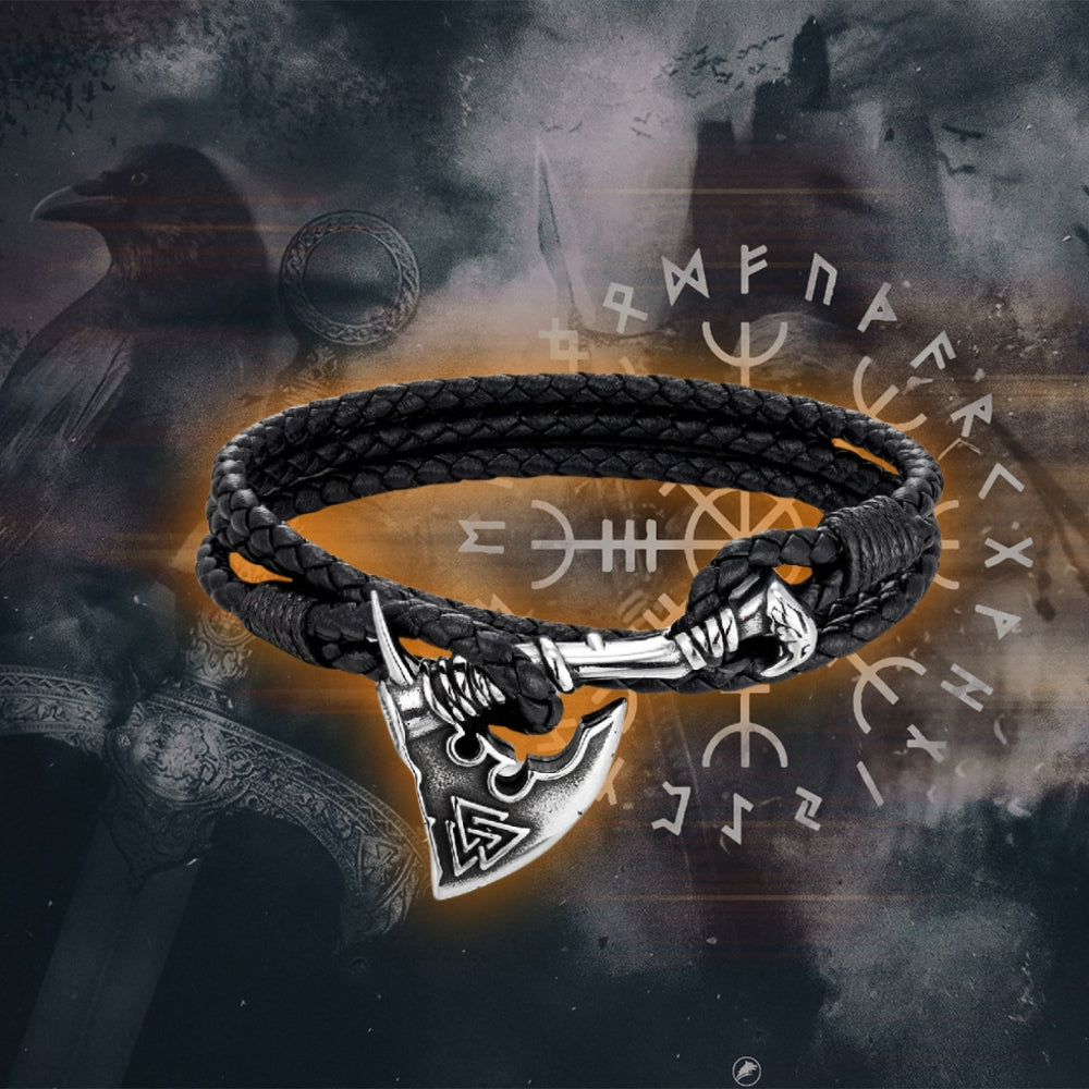 Vikings Axe Triangle Bracelets