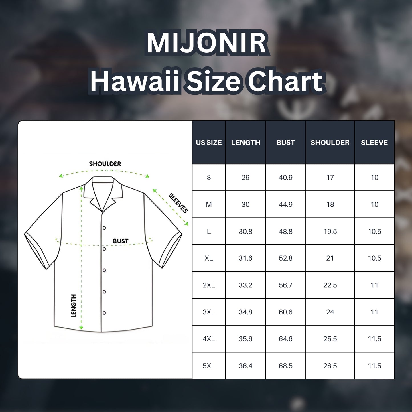 Viking Runes & Vegvisir – Hawaii Shirt