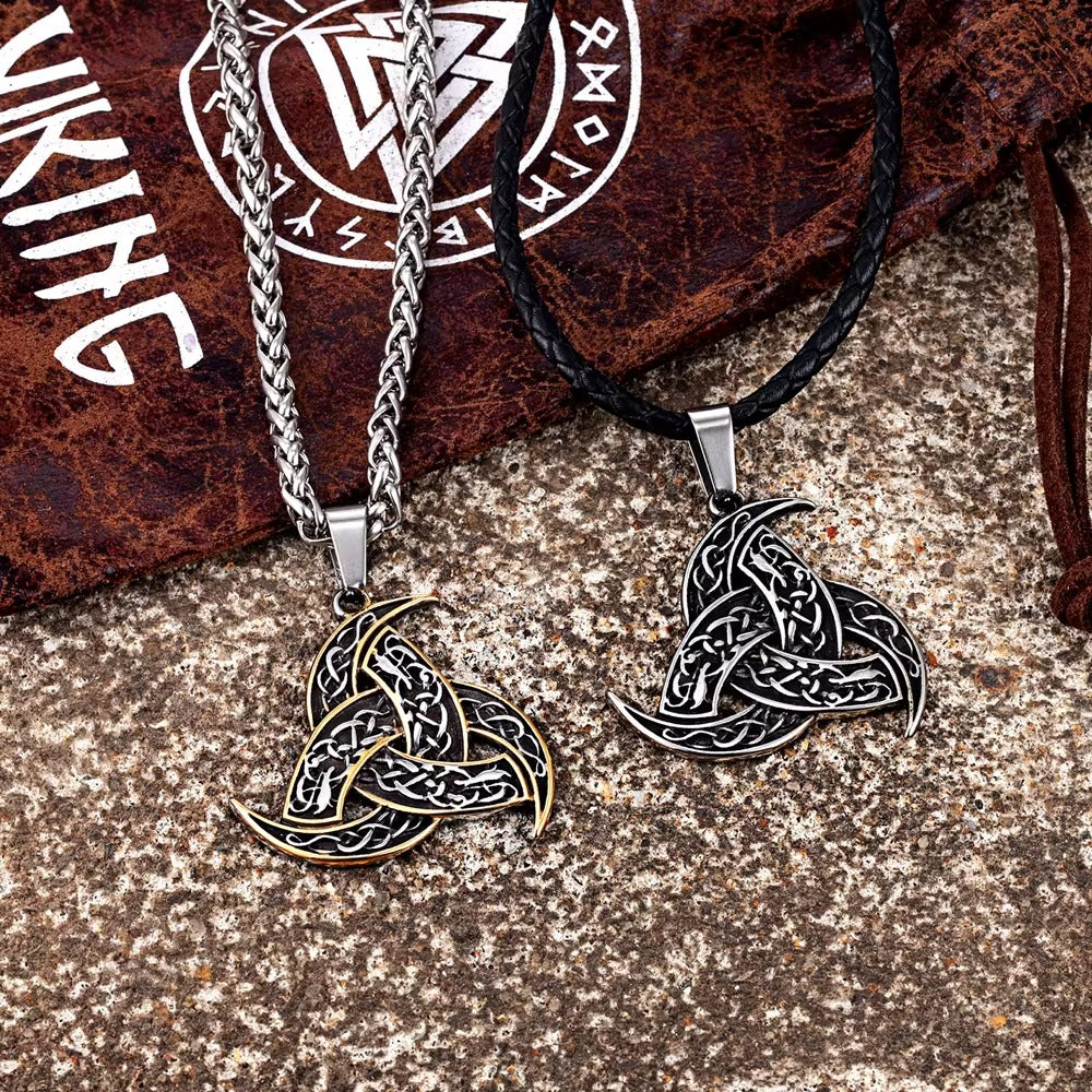 Celtic Knot Trinity Pendant Necklace