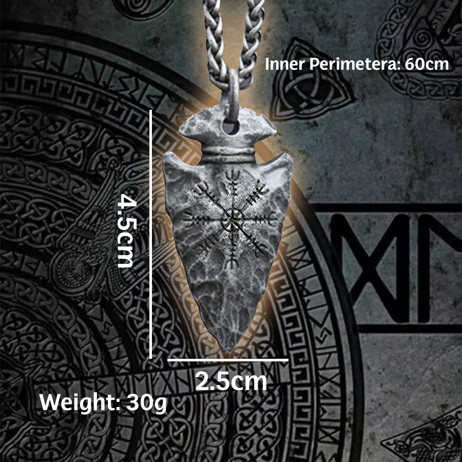 Stylish Viking Spear Amulet Necklace