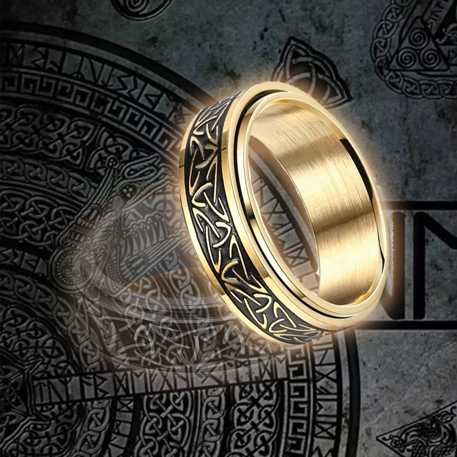 Viking Celtic Knot Rune Rings