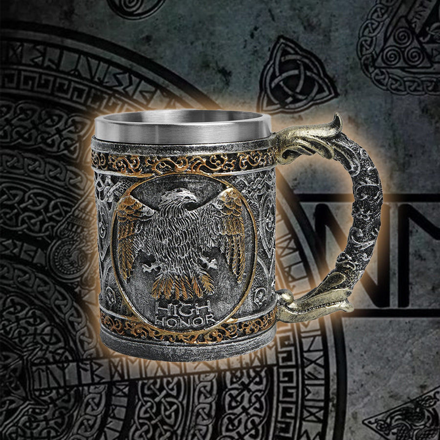 Eagle Honor Viking Beer Mug