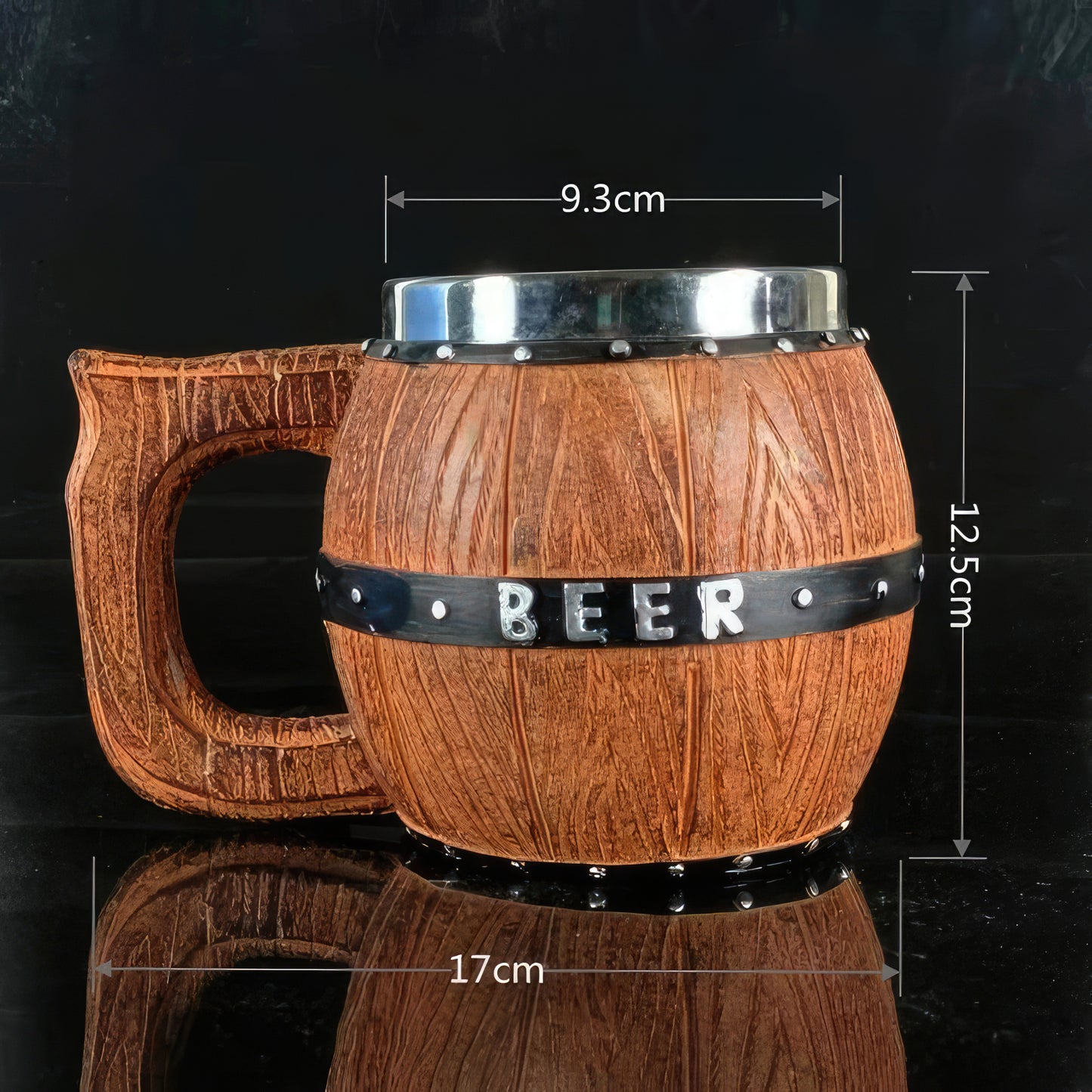 Viking Mug Beer Barrel
