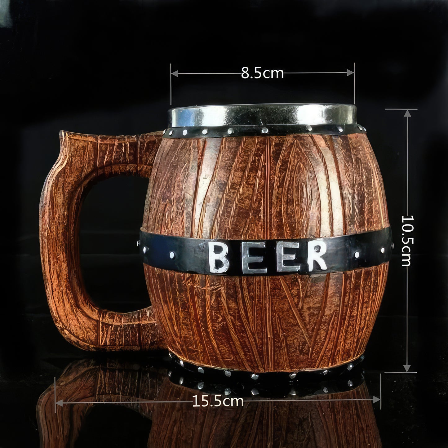 Viking Mug Beer Barrel