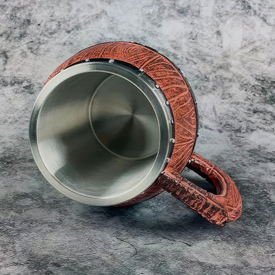 Viking Mug Beer Barrel