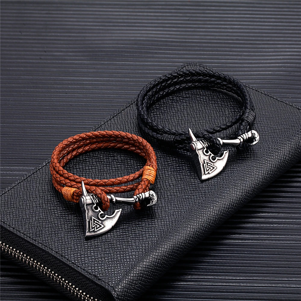 Vikings Axe Triangle Bracelets