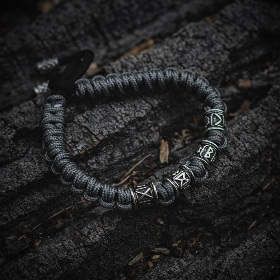 Handmade Runic Paracord Bracelet