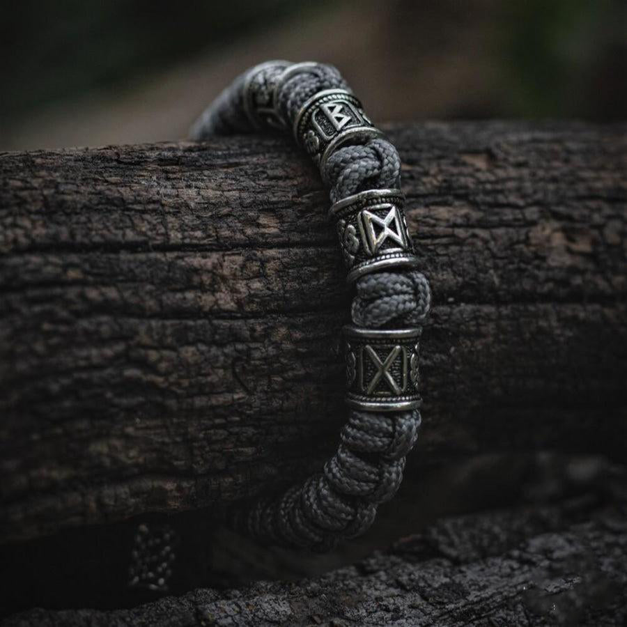 Handmade Runic Paracord Bracelet