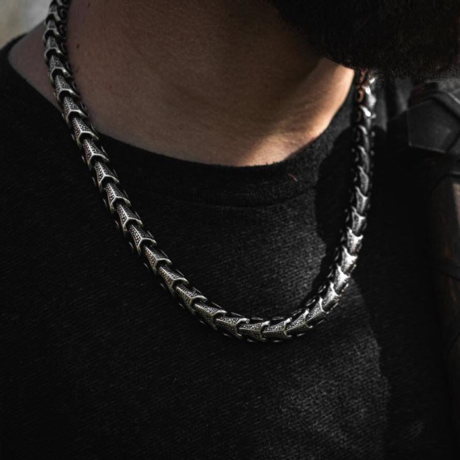 Jormungandr Snake Necklace