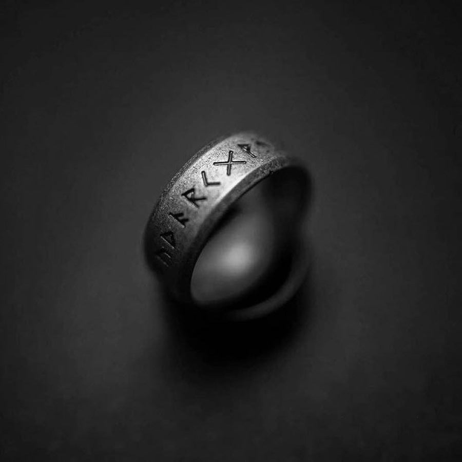Runic Alphabet Ring