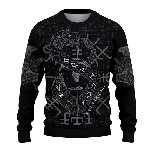 Jormungandr Berserker - Viking Ugly Christmas Sweater