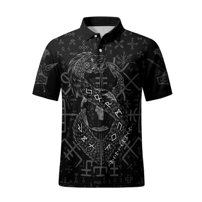 Jormungandr Berserker - Viking Polo Shirt