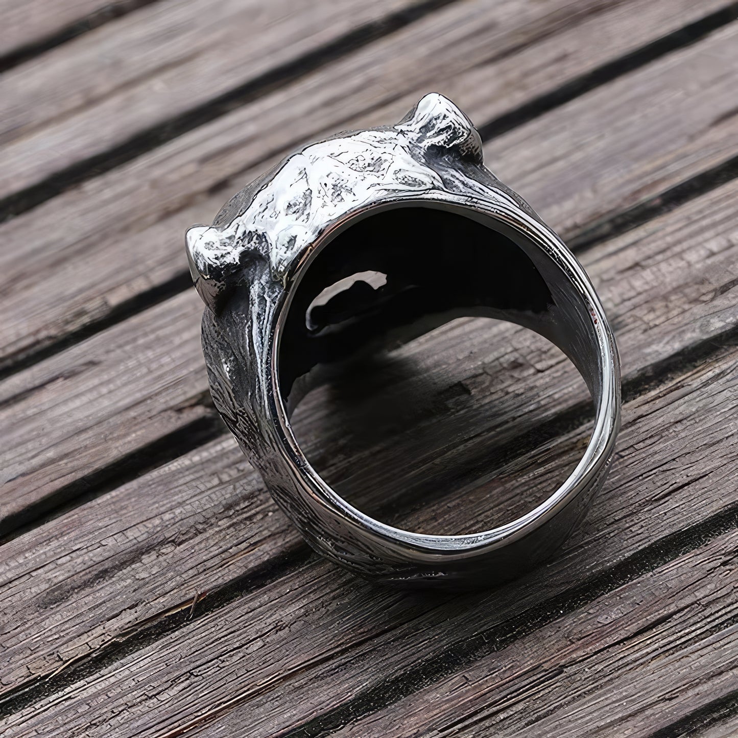 Nordic Bear Amulet Ring