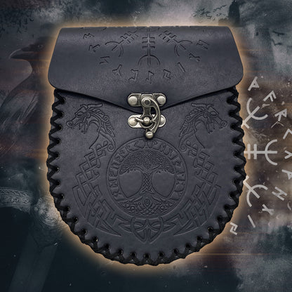 Fanny Pack Viking Style Medieval Vintage Belt Coin