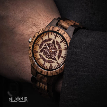 Premium Valhalla Oak Wooden Watch