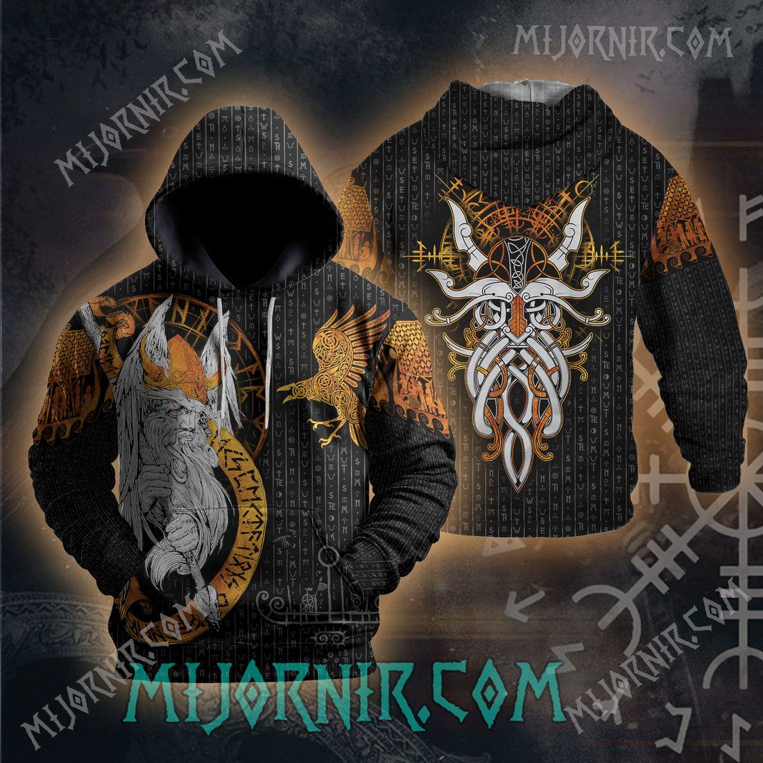 Viking Allfather Odin - All Over Print