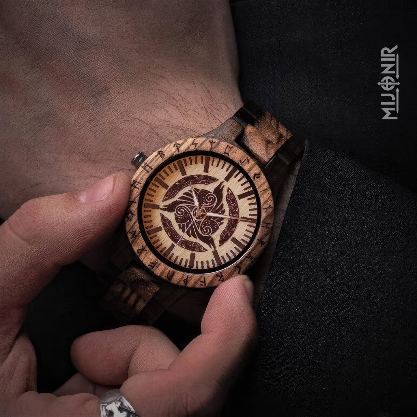 Premium Valhalla Oak Wooden Watch