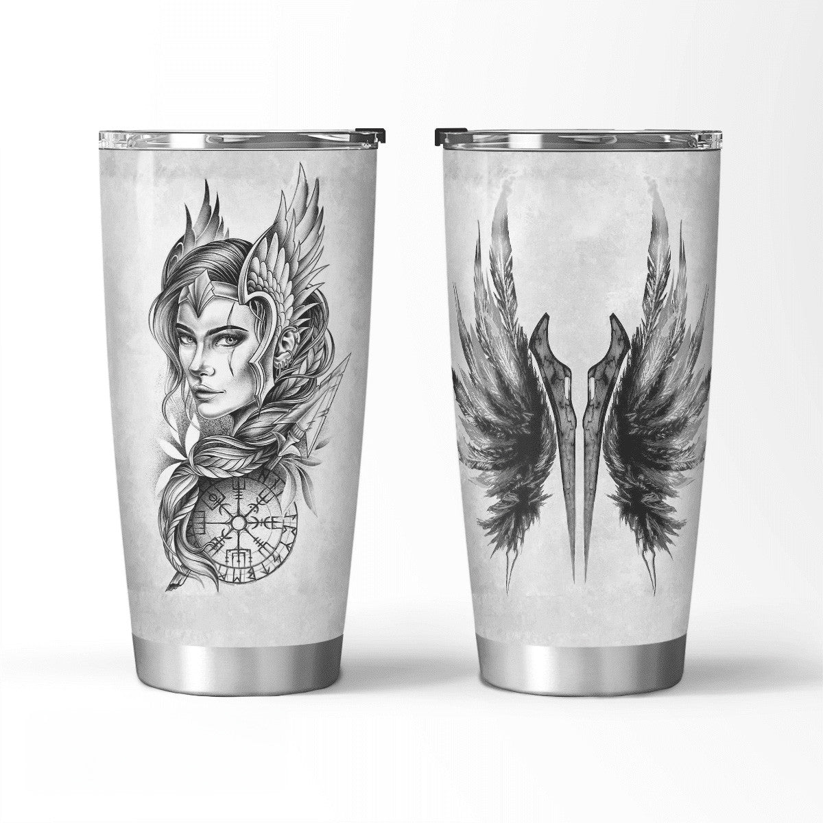 Freya Tumbler - The Goddess of Love and Fertility - Viking Tumbler