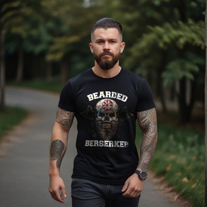 Bearded Berserker Viking T-shirt