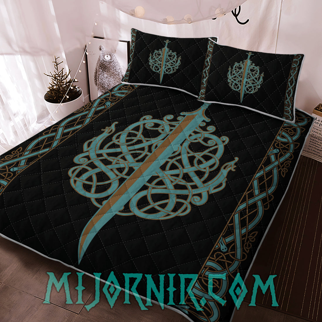 Sword of Asgard  - Viking Quilt Set