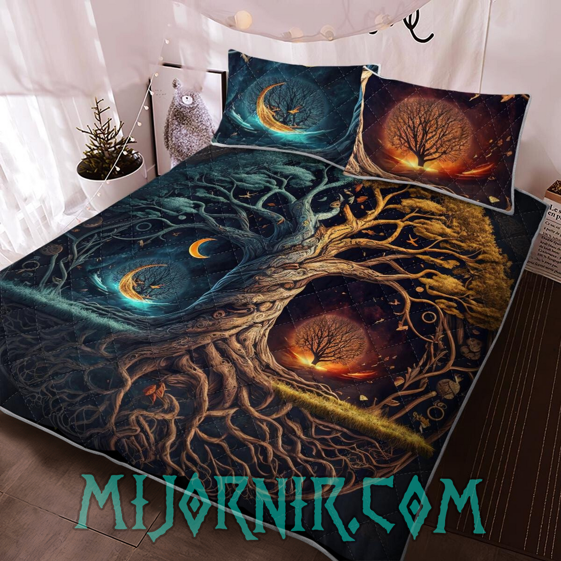 Balance Yggdrasil - Viking Quilt Set