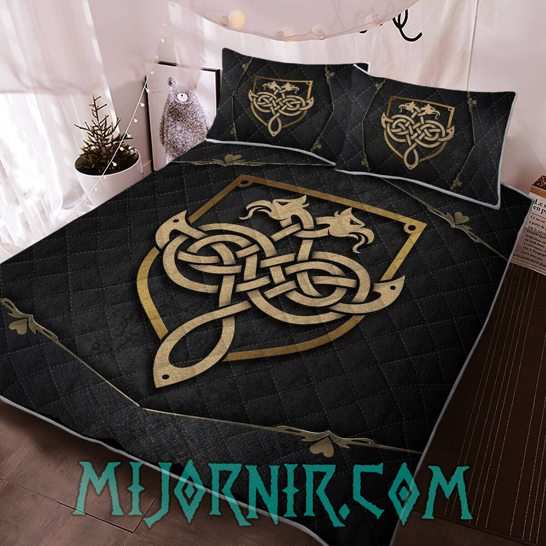 Double Eagle Celtic - Viking Quilt Set