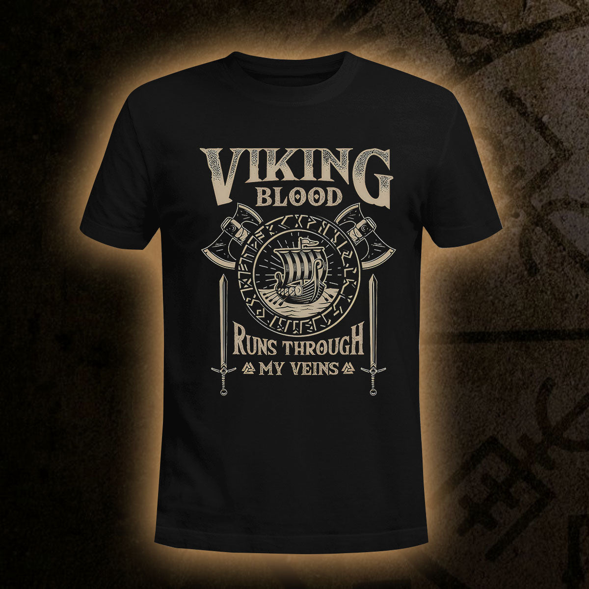 Viking Blood Runs Viking T Shirt