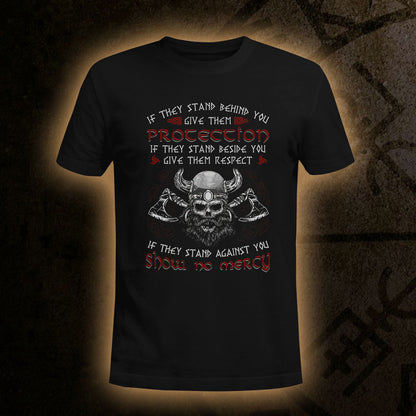 Protect Them Show No Mercy Viking T Shirt