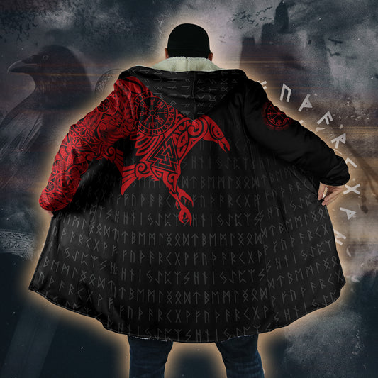 Odin Raven – Viking Hooded Cloak