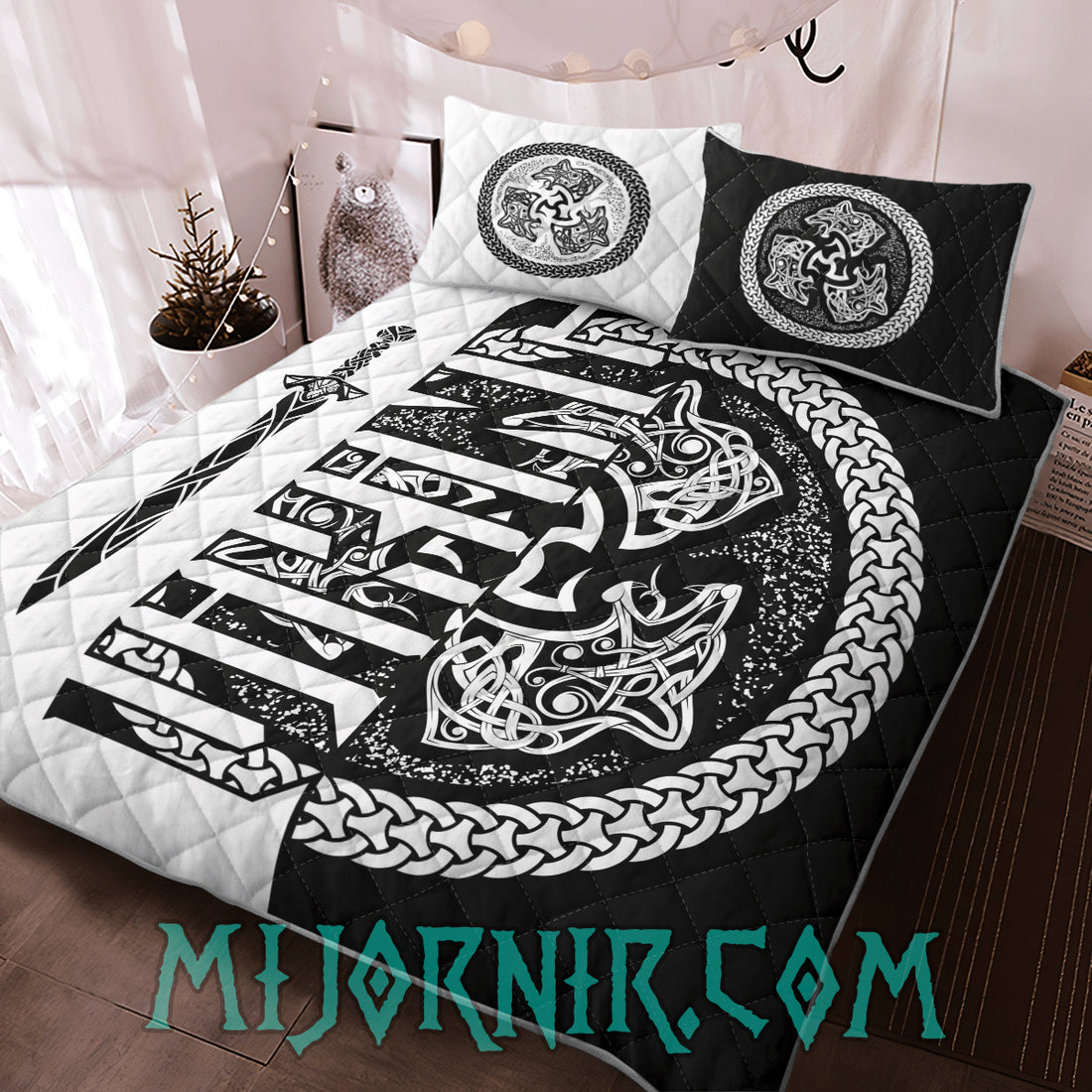 Runic Warriors - Viking Quilt Set