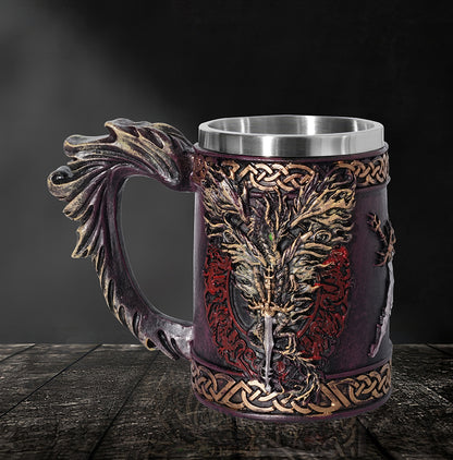 Viking Gothic Dragon Mug